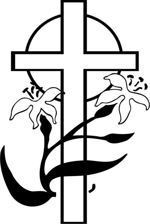 catholic funeral clipart